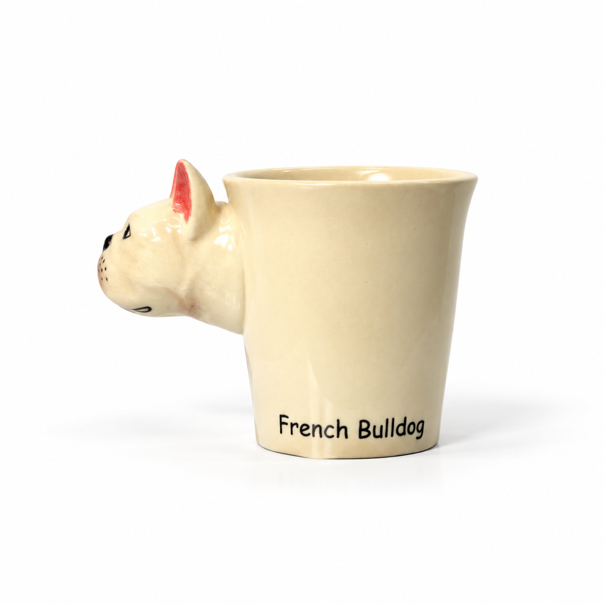 French Bulldog 3D Hand Painted 8 oz Ceramic Mug